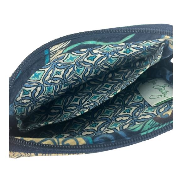 Vera Bradley Mod Floral Blue Wristlet - Picture 4 of 4